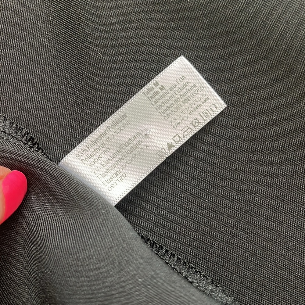 American Apparel Black Mini Skater Skirt NWOT - Picture 4 of 4